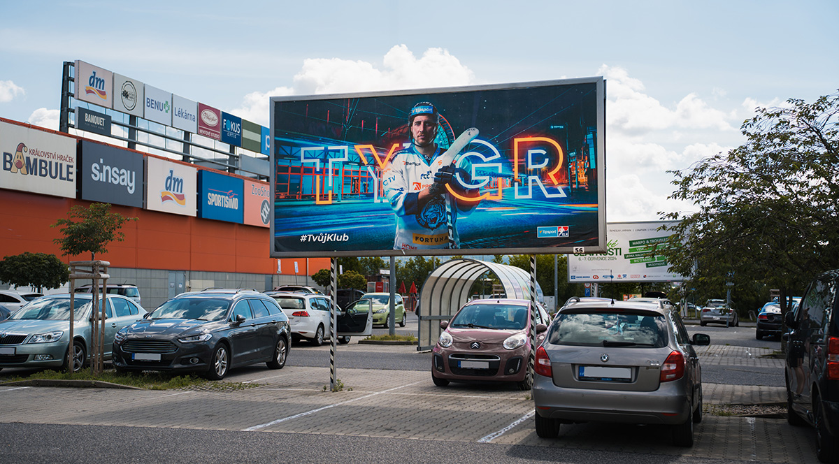 Tygři 2024 – billboard fotka